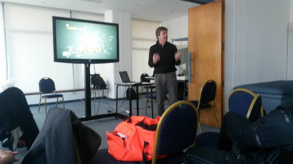 Claudio en elcurso de actualizacion arbitral 2016.
